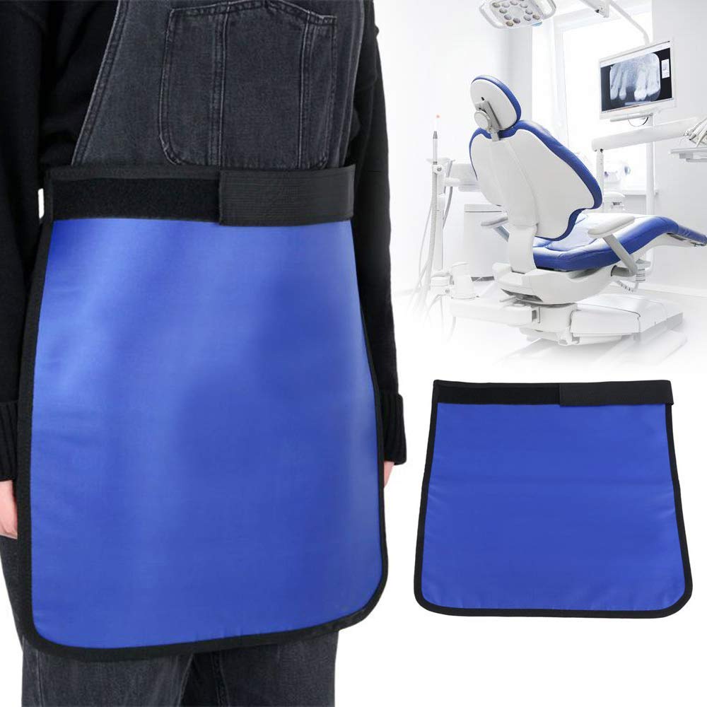 45 ซม.* 45 ซม.ตะกั่วครึ่งผ้ากันเปื้อน 0.5 มม.Pb ตะกั่ว X-Ray ผ้ากันเปื้อน X-Ray Shield ผ้ากันเปื้อน Lab ป้องกันผ้ากันเปื้อน