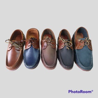 boat shoes รองเท้าหนังแท้ พร้อมส่ง