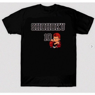 SHOHOKU Slam Dunk  graphic design print tee mens cotton O-neck T-shirt_09