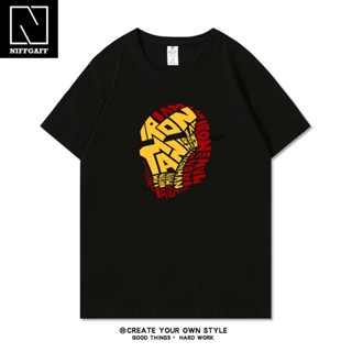 Iron Man T Shirt Marvel 100% Cotton T-shirt 180gsm Short Sleeve Unisex Round Neck Tee Baju Lelaki &amp; Baju Perempuan_04