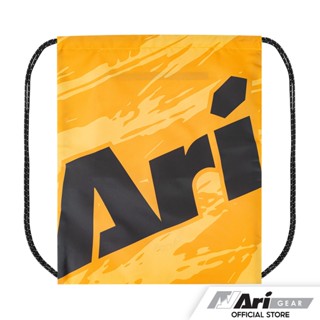 ARI GRAPHIC GYMSACK - ORANGE/BLACK กระเป๋า Gymsack อาริ กราฟฟิค สีส้ม