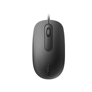 Rapoo เม้าส์มีสาย USB N200 MSN200-BK Wired Optical Mouse