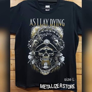 เสื้อยืด พิมพ์ลาย METAL PUNK ROCK ALTERNATIVE AS I LAY DYING REBEL Preprepres