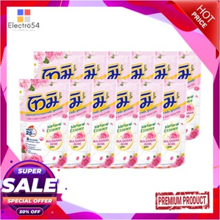 FLOOR น้ำยาถูพื้น TOMI NATUAL 750 มล. เเพ็ก 12 ชิ้น สีชมพูFLOOR CLEANER TOMI NATURAL 750ML 12PCS PINK