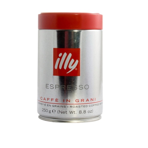 Illy Espresso Coffee in Grani Beans 250g  กาแฟ กาแฟเกรดพรีเมี่ยม