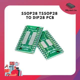 SOIC28 SOP28 SSOP28 TSSOP28 to DIP28 PCB SMD DIP/Adapter plate Pitch 0.65/1.27mm