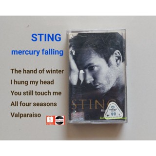 □เทปเพลง STING อัลบั้ม Mercury falling (ลิขสิทธิ์แท้)(แนว rock ).□มือ2