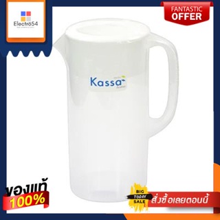 เหยือกน้ำทรงกลม PIONEER รุ่น PN455 ขนาด 2 ลิตร สีขาวใสRound Water Pitcher PIONEER PN455 Size 2 L. Clear White