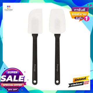 Spatula ชุดพายปาดหน้าเค้ก Prestige รุ่น 56136-C (เซต 2 ชิ้น) สีดำcake Spatula Set Prestige No. 56136-C (Set 2 Pcs.) Blac