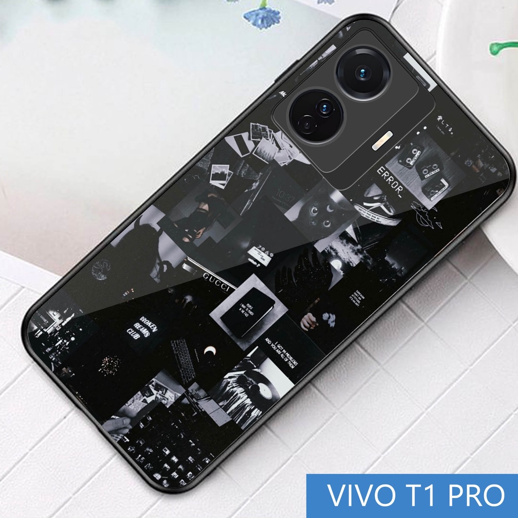 Softcase Glass [S32] VIVO T1 PRO - เคสป้องกัน - VIVO T1 PRO - ฟิล์มกันรอยมือถือ - VIVO T1 PRO