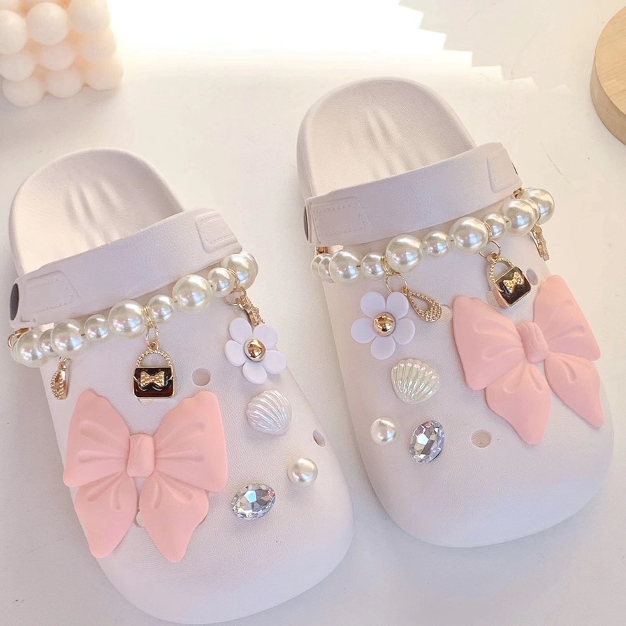Ooyoudo เพิ่มเสน่ห์ให้กับ croc ของคุณด้วย croc jibitz สไตล์สไปเกิ้ล croc jibitz สติกเกอร์หัวเข็มขัด สําหรับตกแต่ง croc diy【แตะผู้หญิง jibitz อุปกรณ์เสริม】