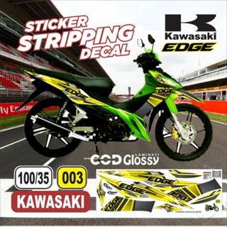 สติกเกอร์ติดขอบขอบ แบบกําหนดเอง สําหรับ Kawasaki