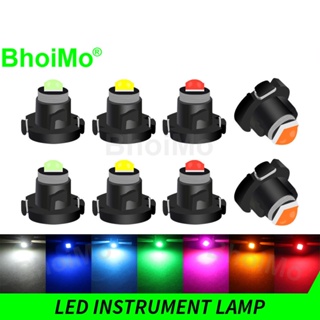 Bhoimo แผงไฟ led 3030 เมตร T3 T4.2 T4.7 สีแดง สําหรับติดแดชบอร์ด เครื่องปรับอากาศภายในรถยนต์ DC12V แผงแดชบอร์ดเลนส์ไฟ LED T3 T4.2 T4.7 สําหรับรถยนต์