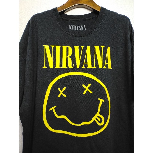 เสื้อยืด มือสอง เสื้อวง Nirvana อก 50 ยาว 29
