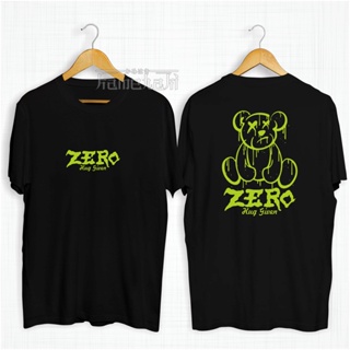 เสื้อยืดผ้าฝ้าย พิมพ์ลายหมีเท็ดดี้ BEAR ZERO HUG GIVEN BEAR 30s สีกาเมฮากิ สําหรับผู้ชาย และผู้หญิง