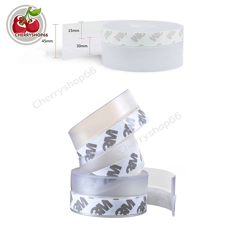 เทปซีล ซีลประตู เทปติดช่องว่างประตู กั้นประตู 4.5*100cm เทปกาวกันแอร์ออก ติดขอบประตู/หน้าต่าง ที่กั้นประตูกันแมลง - รูปที่ 5