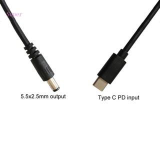 สายเคเบิลอะแดปเตอร์แปลงสัญญาณ USB C Type-C PD เป็น 12V 5.5x2.5 มม. สําหรับเราเตอร์ Wifi แล็ปท็อป