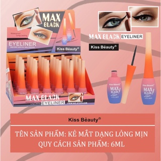 EYELINER MAX BLACK KISS BEAUTY 57375-03B