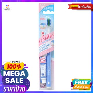 Sparkle(สปาร์คเคิล) สปาร์คเคิล แปรงสีฟันเซนซิทีฟ 1 ด้าม Sparkle Sensitive Toothbrush 1pcดูแลช่องปาก