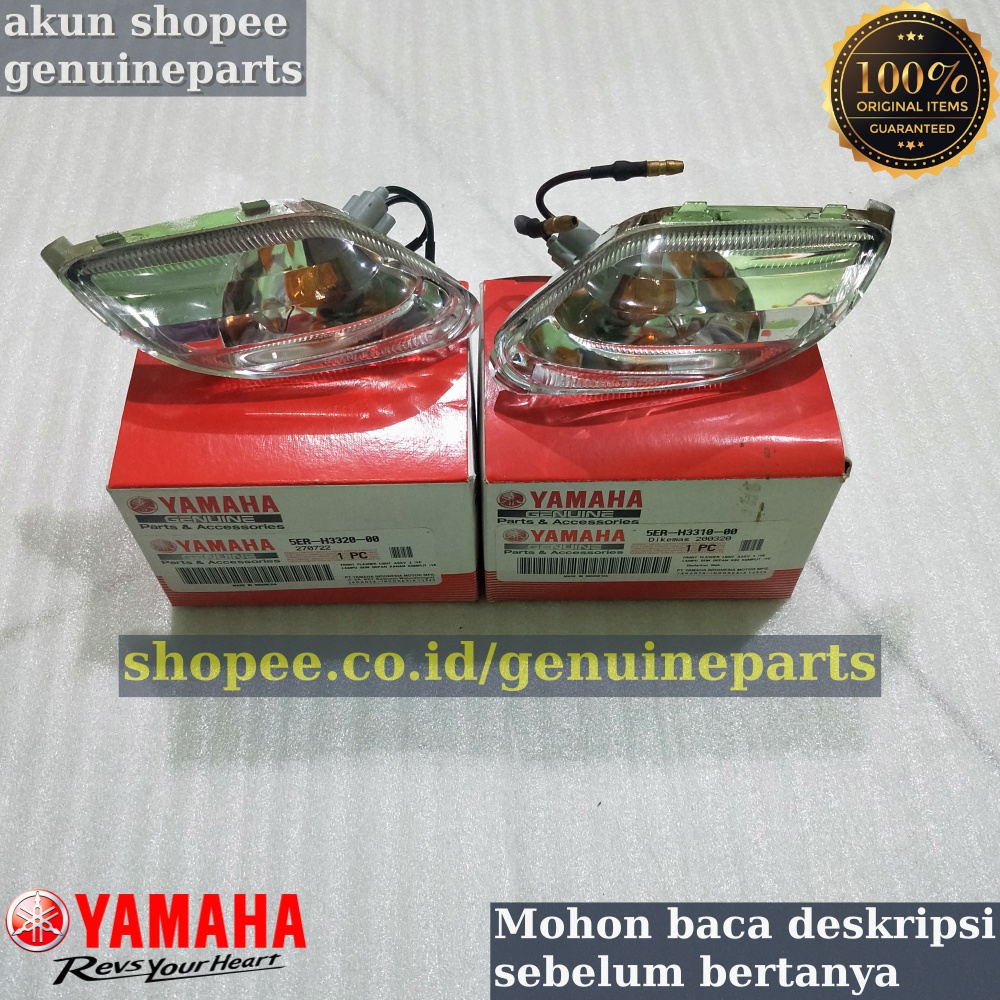 ด้านหน้าขวา / LEFT TURN SIGNAL LIGHTS YAMAHA F1ZR FIZR 2005 ORIGINAL YAMAHA