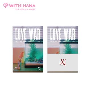 YENA 1st Single Album Love War Poca Album