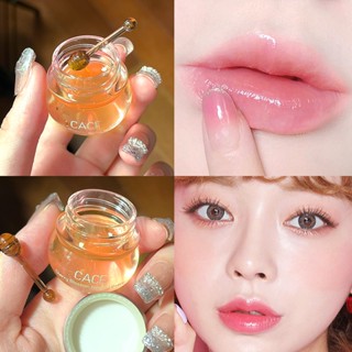 ลิปสติก CACE Cherry Blossom Honey ช่วยให้ความชุ่มชื้น สีชมพู สําหรับซ่อมแซมริมฝีปากแห้ง