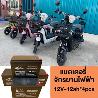 แบตเตอรี่จักรยานไฟฟ้าสามล้อไฟฟ้า ตะกั่วแห้ง 48V12ah / 48v20ah จักรยานไฟฟ้า/สามล้อไฟฟ้า