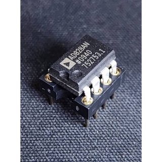 Dual OP-AMP ออปแอมป์ AD828AN ตัวถังพลาสติก ผลิตที่ Philippines ของแท้ พร้อมส่ง