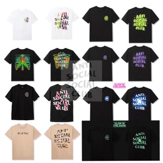 Anti Social Social Club Tee ของแท้ 100%เสื้อยืดแขนสั้น