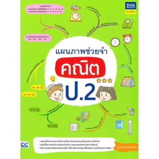 หนังสือ แผนภาพช่วยจำ คณิต ป.2 สนพ.Think Beyond : คู่มือเรียน หนังสือเตรียมสอบ สินค้าพร้อมส่ง