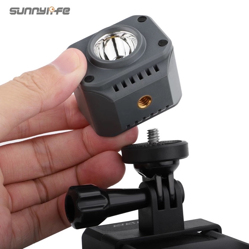Sunnylife Sports Camera Holder Drone Light Bracket Lamp for DJI Avata for ACTION 2/ Insta360 GO3