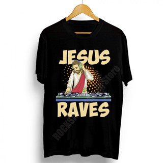 เสื้อยืดผ้าฝ้ายพรีเมี่ยม ใหม่ เสื้อยืดแขนสั้น พิมพ์ลายอนิเมะ Jesus Raves 3D สไตล์ฮาราจูกุ แฟชั่น สีดํา สําหรับผู้ชาย 11