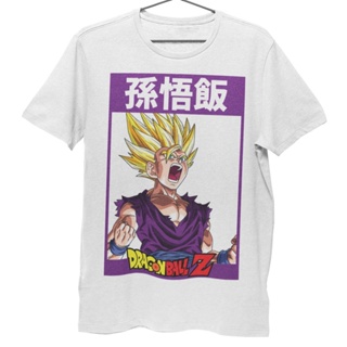 เสื้อยืด Unisex รุ่นโกฮัง Gohan SSJ Edition ดราก้อนบอลแซด Dragon Ball Z สวยใส่สบาย 100%cotton comb_05