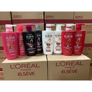 แชมพู ครีมนวดผม ลอรีอัล #loreal #elseve ขวดปั้ม 410-450ml.