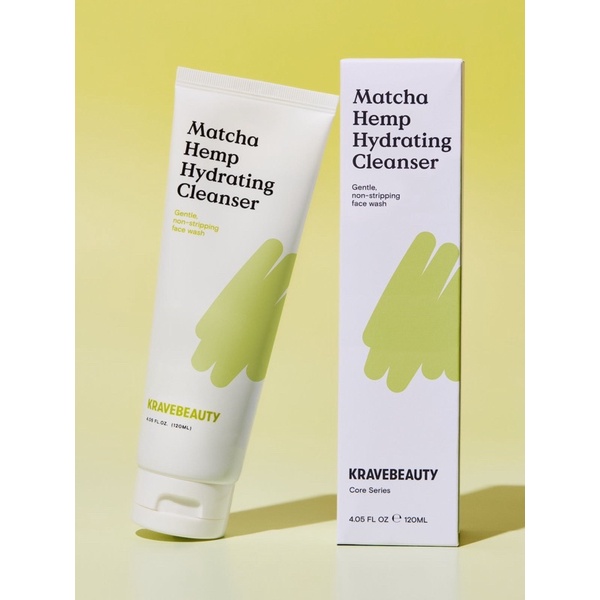 พร้อมส่ง krave matcha hydrating cleanser