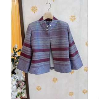 เสื้อคลุมผ้าฝ้ายอัดกาวคละแบบ 9 ลาย( อก 34"-44")