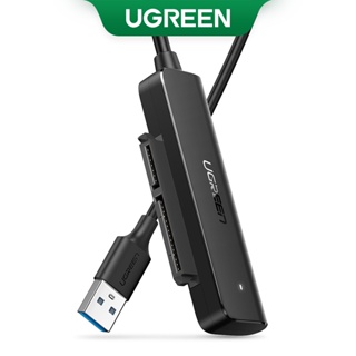 ราคาUGREEN SATA USB อะแดปเตอร์แปลง USB 3.0 USB C เป็น SATA สําหรับ hdd/ssd 2.5 นิ้ว external ฮาร์ดไดรฟ์ 5 gbps