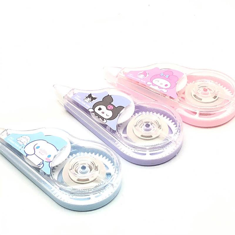 Sanrio Mymelody Kuromi Cinnamoroll เทปลบคําผิด ความจุขนาดใหญ่ สําหรับนักเรียน สํานักงาน เครื่องเขียน ของขวัญวันเกิด