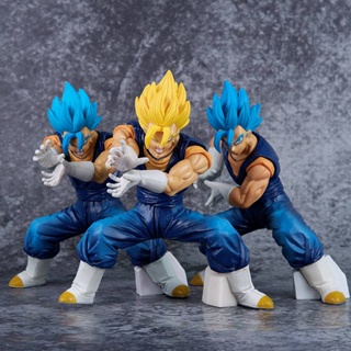 โมเดลฟิกเกอร์ Dragon Ball Z Super Saiyan Vegeta Kamehameha ของเล่นสําหรับเด็ก ตกแต่งบ้าน เก็บสะสม