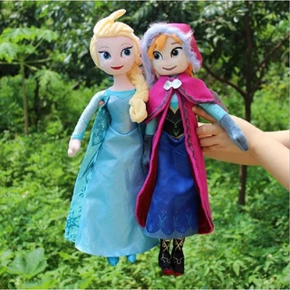2018 Fever Elsa และ Anna 40 ซม. 50 ซม. ตุ๊กตาตุ๊กตาเด็กสนุกใหม่