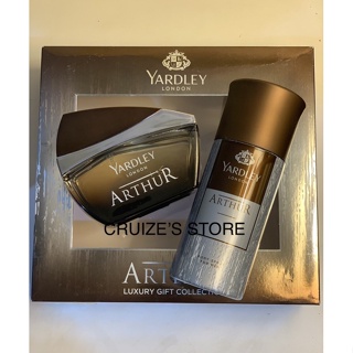 เซ็ตน้ำหอมและบอดี้สเปรย์ผู้ชายกลิ่น Arthur~Yardley Eau De Toillette &amp; Body Spray Set~Arthur