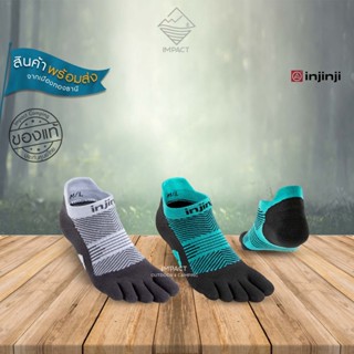 Injinji ถุงเท้าแยกนิ้ว วิ่งทุกประเภท Womens Run Lightweight No-Show