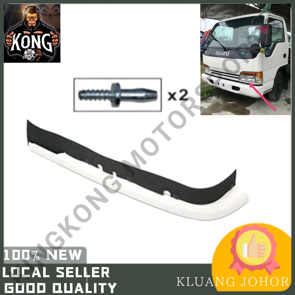 ISUZU NPR66 NKR NHR ไฟหน้าโคมไฟพลาสติก 1 ตัน 3 ตันโคมไฟพลาสติก BAWAH