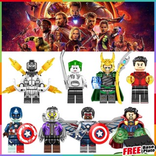 Shang Chi Minifigures Loki Joker Star Lord Falcon Doctor Strange Marvel ประกอบของเล่นของขวัญตัวเลขขนาดเล็ก CY1009