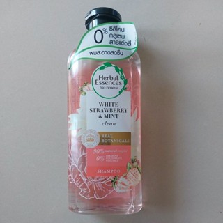 Herbal essences bio renew white strawberry and mint clean shampoo  400ml