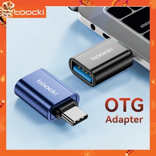 Toocki อะแดปเตอร์แปลง USB 3.0 Type-C OTG Micro USB เป็น Type C ตัวเมีย USBC OTG สําหรับโทรศัพท์ แล็ปท็อป