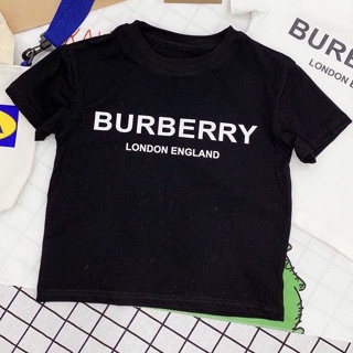 Ready Stock ! Burberry Childrens T-shirts Short Sleeved Summer Jackets for Men and Women_01