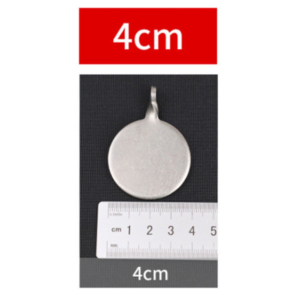 เป้าเหล็กซ้อมยิง เป้าหมายสแตนเลส Bullseye 2cm.-4cm. สำหรับการฝึกอบรมสำหรับเกมล่าสัตว์