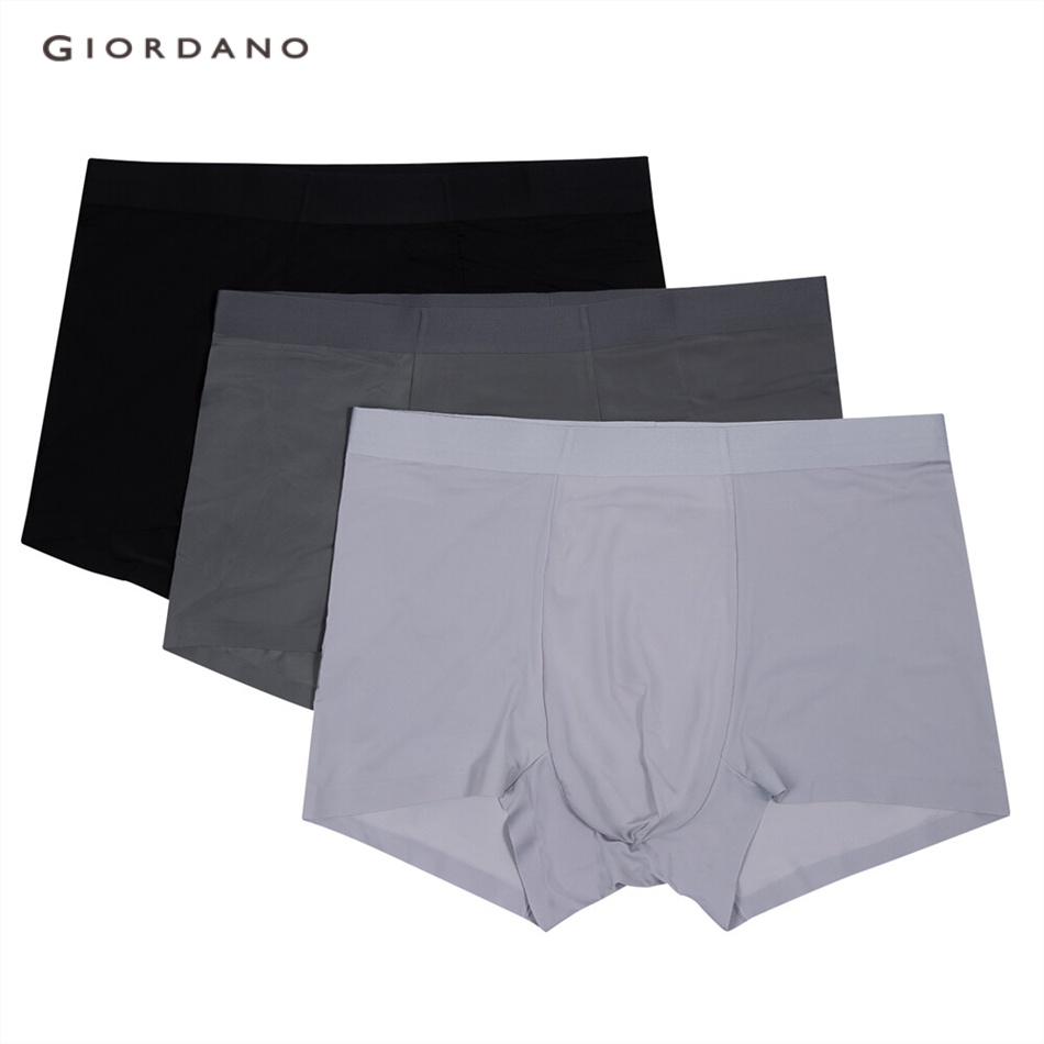 Giordano MEN บ็อกเซอร์ยืดกิริยา 3 ชิ้น 0 01172201