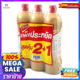 Vixol(วิกซอล) วิกซอล โกลด์ น้ำยาล้างห้องน้ำ 900 มล. แพ็ค 2 ฟรี 1 Vixol Gold Bathroom Cleaner 900 ml. Pack 2 Free 1ผลิตภั